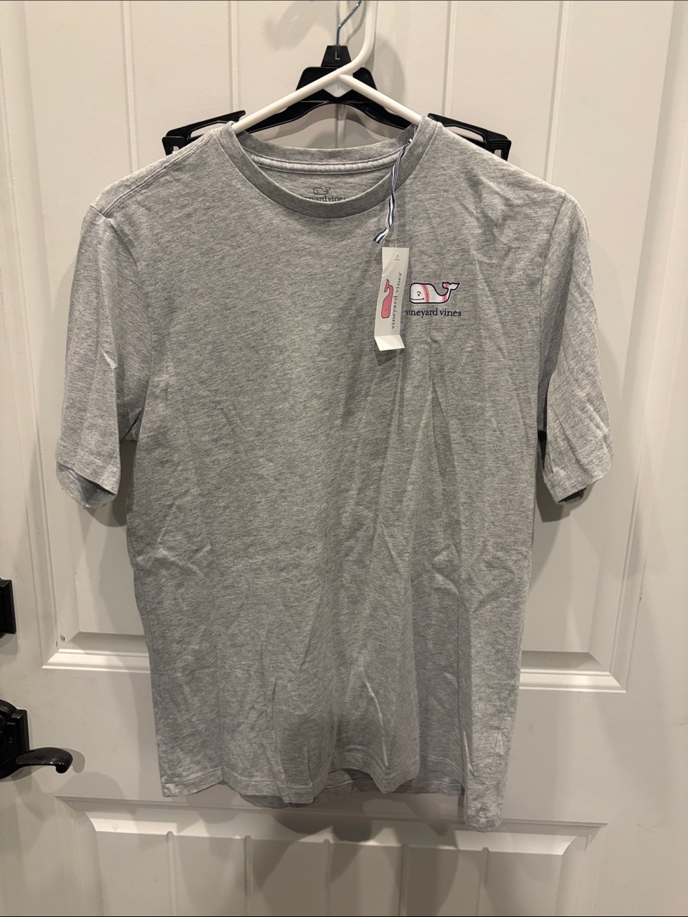 Vineyard Vines boy's Classic Logo T-Shirt - Light Gray